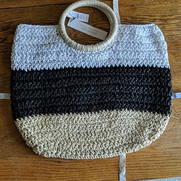 Talbots Handbags - NWT TALBOTS CROCHETED MULTI USE PURSE